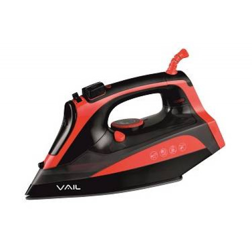 Утюг VAIL VL-4000 черно-красный